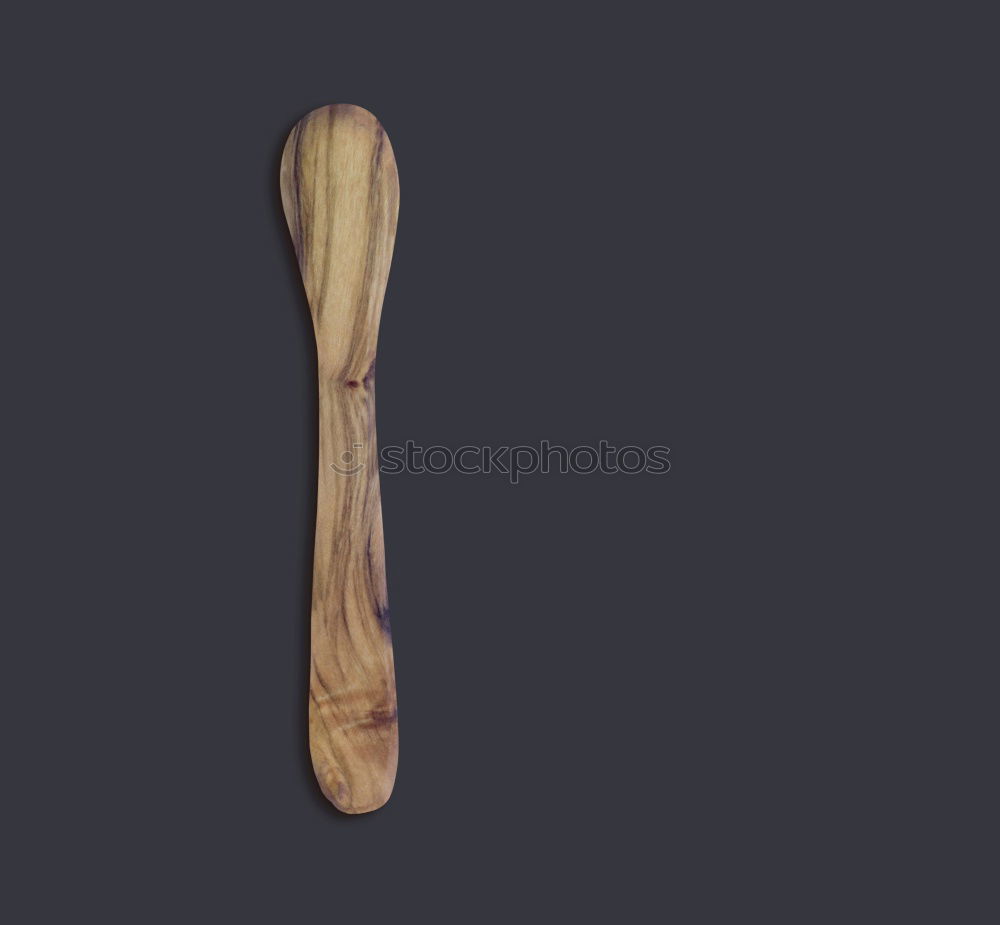 Similar – rolling pin on black wood as background