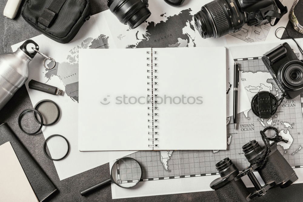 Similar – Image, Stock Photo Construction kit: Street café