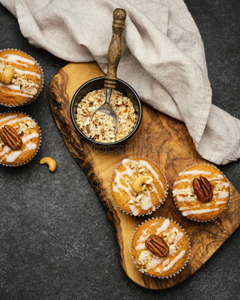 Similar – Image, Stock Photo Wine near pastry and herbs