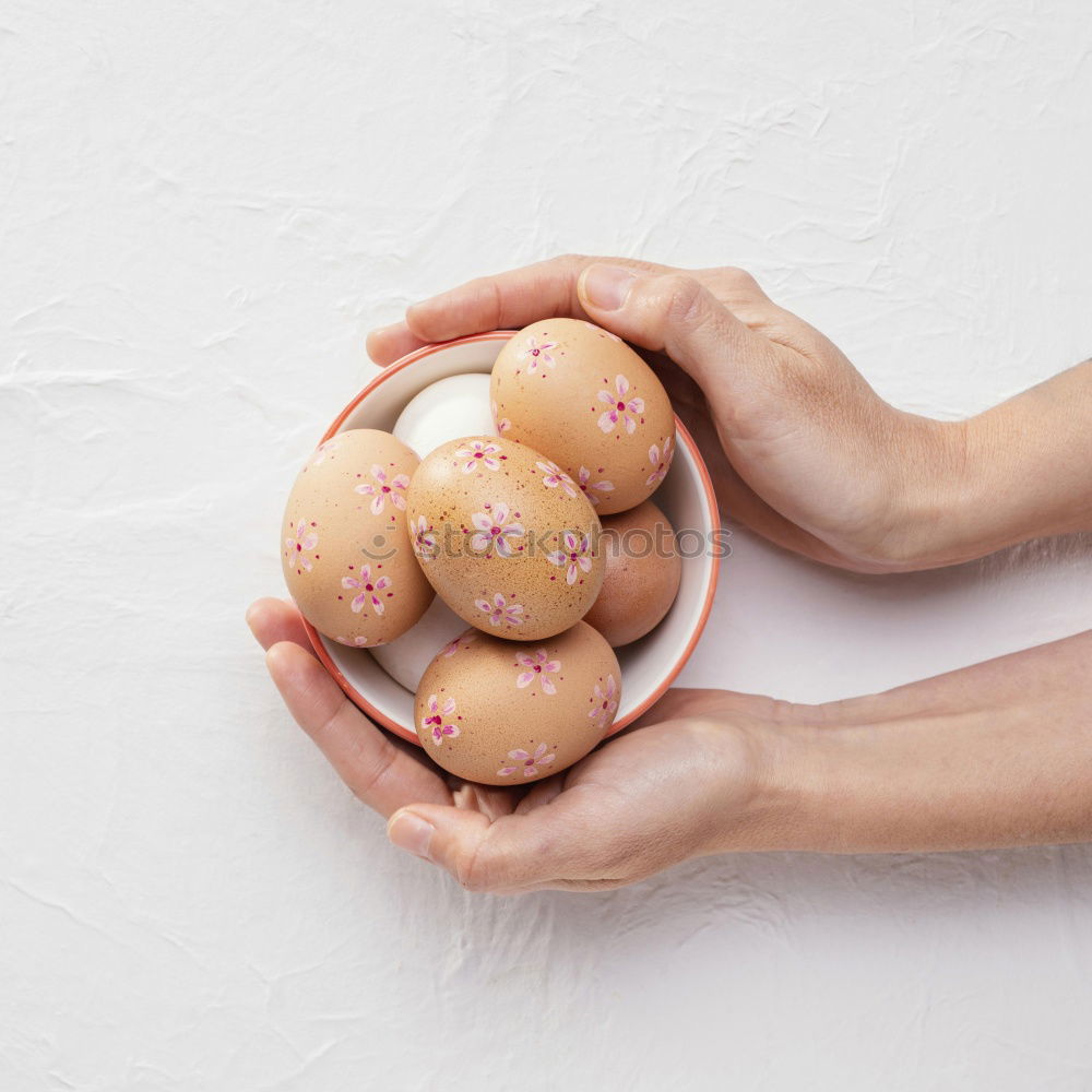 Similar – Image, Stock Photo Brain picking. Hand with rubber brain