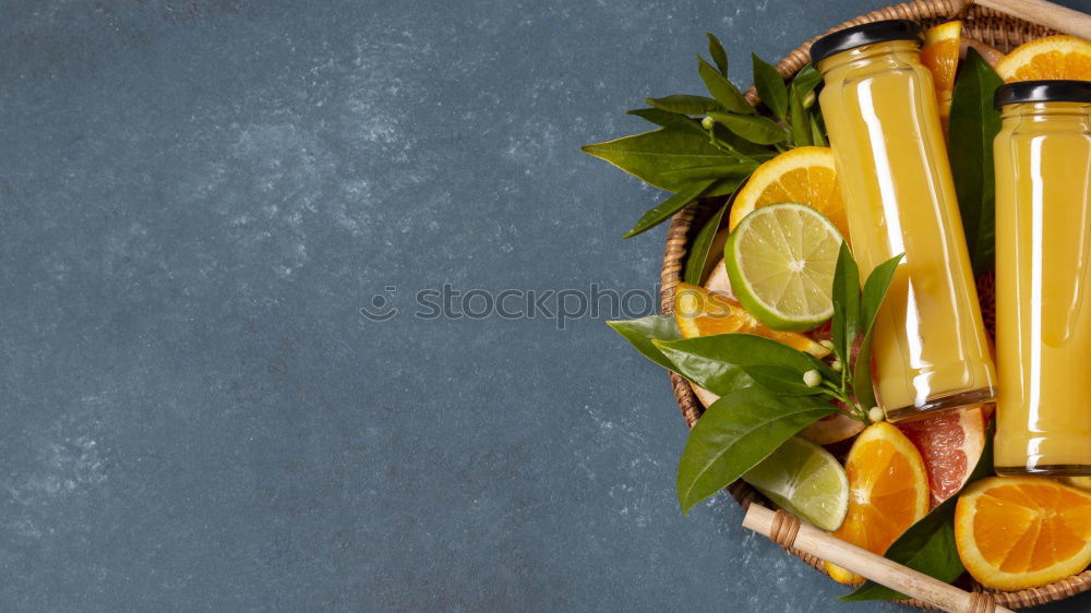 Similar – Image, Stock Photo Golden turmeric milk on tray with ingredients