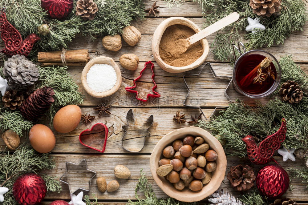 Similar – Image, Stock Photo Spices and oil on table