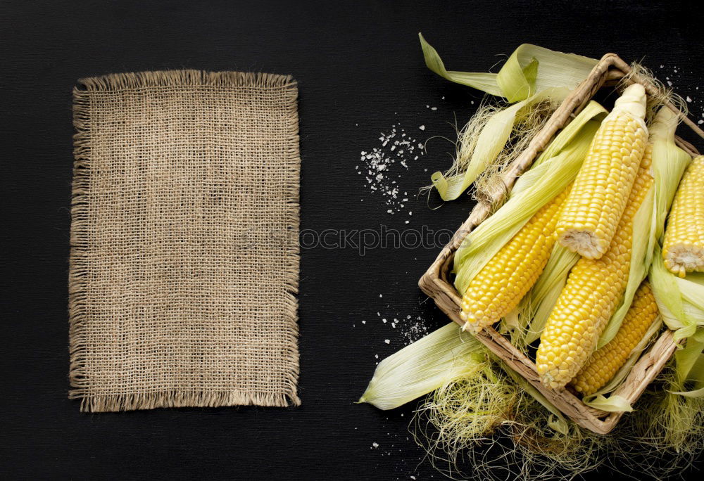 Similar – Roasted corn salted.