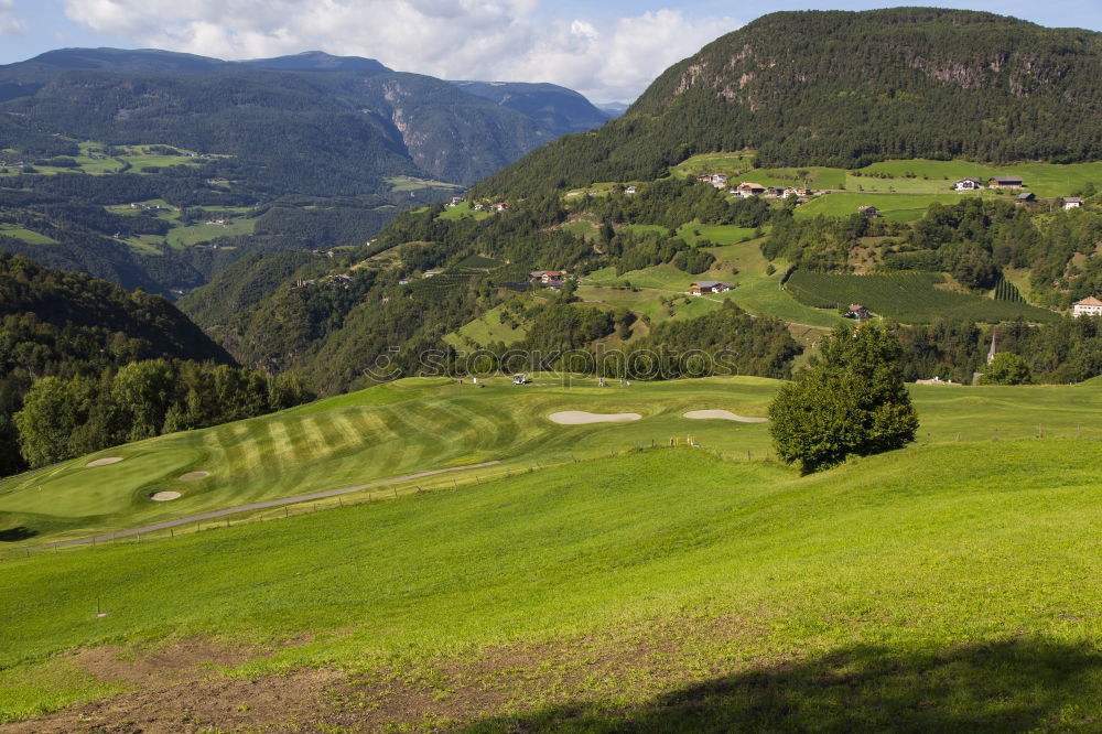 Similar – Image, Stock Photo Saanenland from above