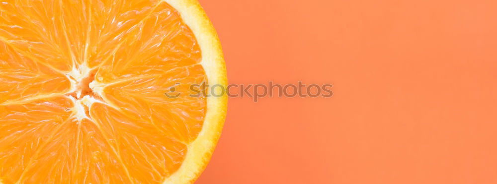 Similar – Image, Stock Photo Jammy orange half on orange