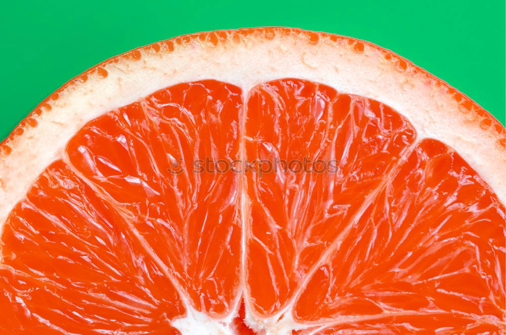 Image, Stock Photo Blood Orange Slice Closeup