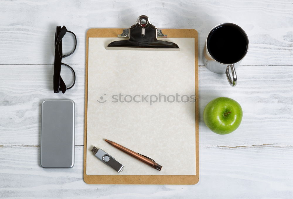 Similar – Image, Stock Photo paper empty postcard with red pencil