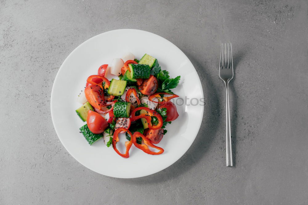 Similar – Image, Stock Photo strawberry rhubarb crumble