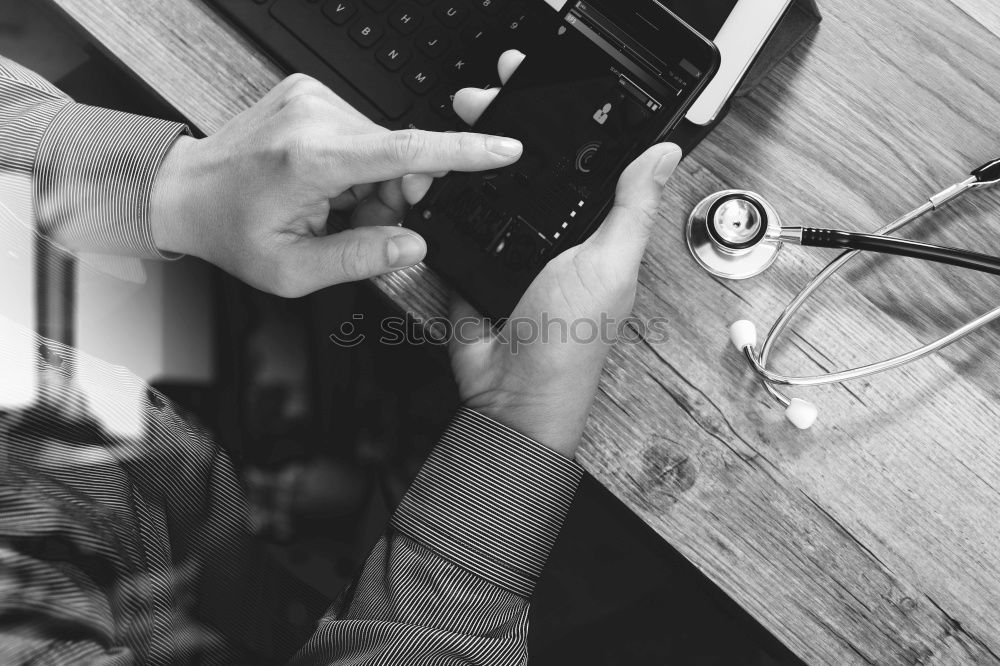 Image, Stock Photo Happy Monday! Human being