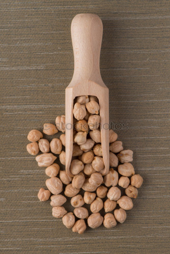 Similar – Soy beans in a sack on wooden table