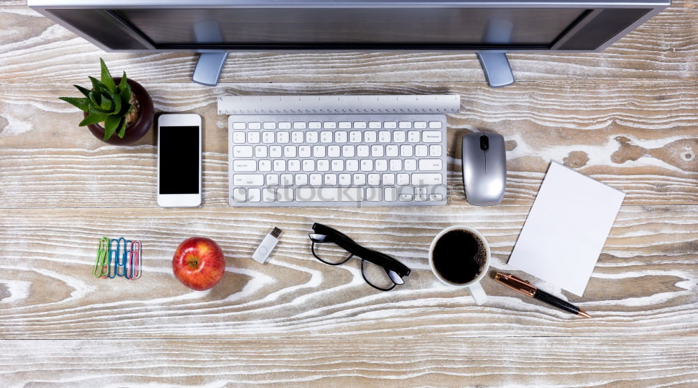 Similar – Image, Stock Photo typewriter, camera, clothes, glasses, watch