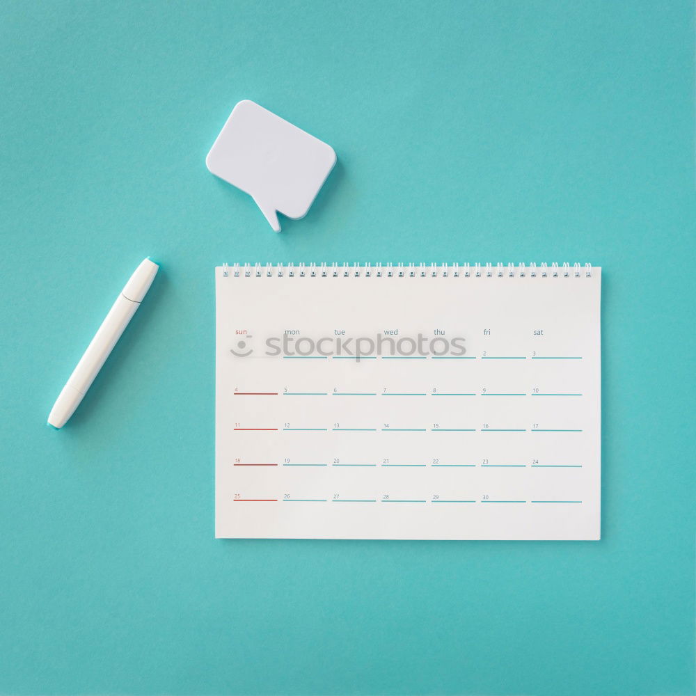 Similar – Image, Stock Photo open small blank notebook with white sheets