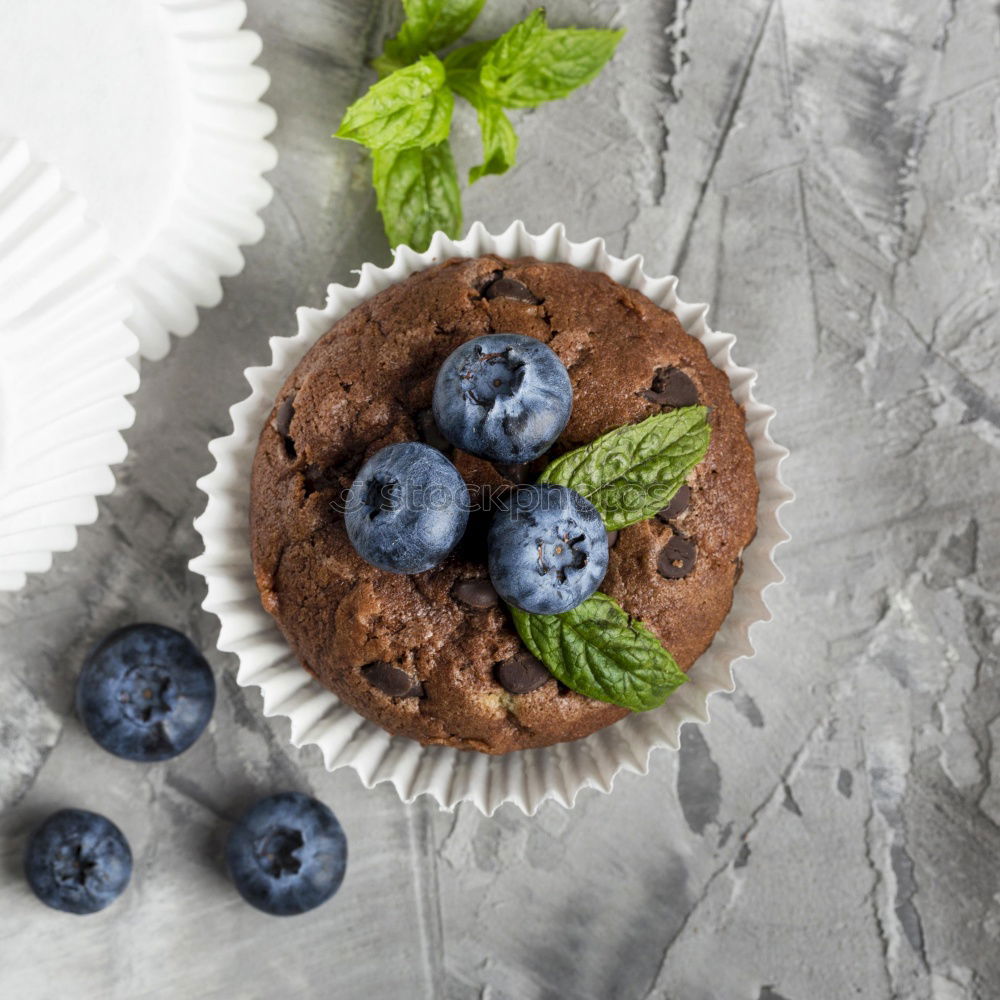 Similar – blueberry muffin Food