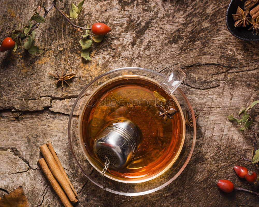 Similar – Image, Stock Photo mulled wine in a brown cup