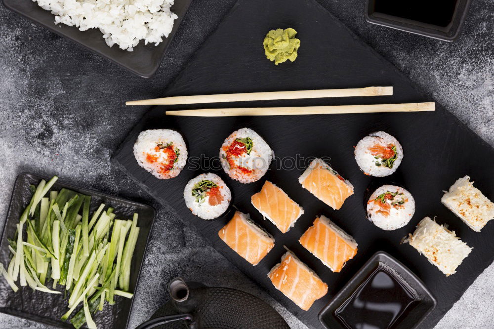 Similar – Image, Stock Photo Asian Miso Soup Preparation with Udon Noodles and Tofu