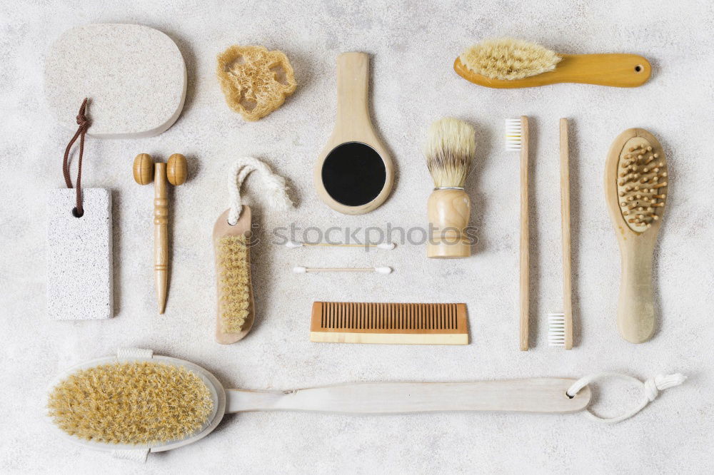 Similar – Image, Stock Photo round plates, sieve and rolling pin