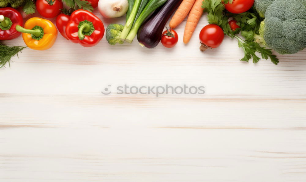 Similar – Image, Stock Photo Various vegetables for delicious cooking with asparagus