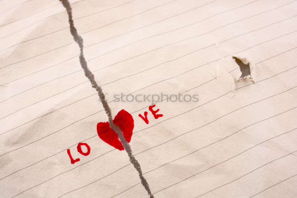 Similar – Image, Stock Photo LOVE or HATE? Well-being