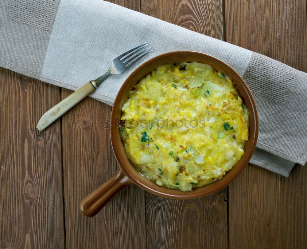 Similar – Image, Stock Photo roasted cauliflower with millet