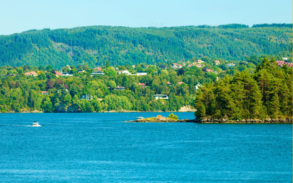 Similar – Image, Stock Photo Lighthouse in the Oslofjord