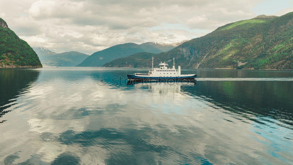 Similar – View of the Geirangerfjord