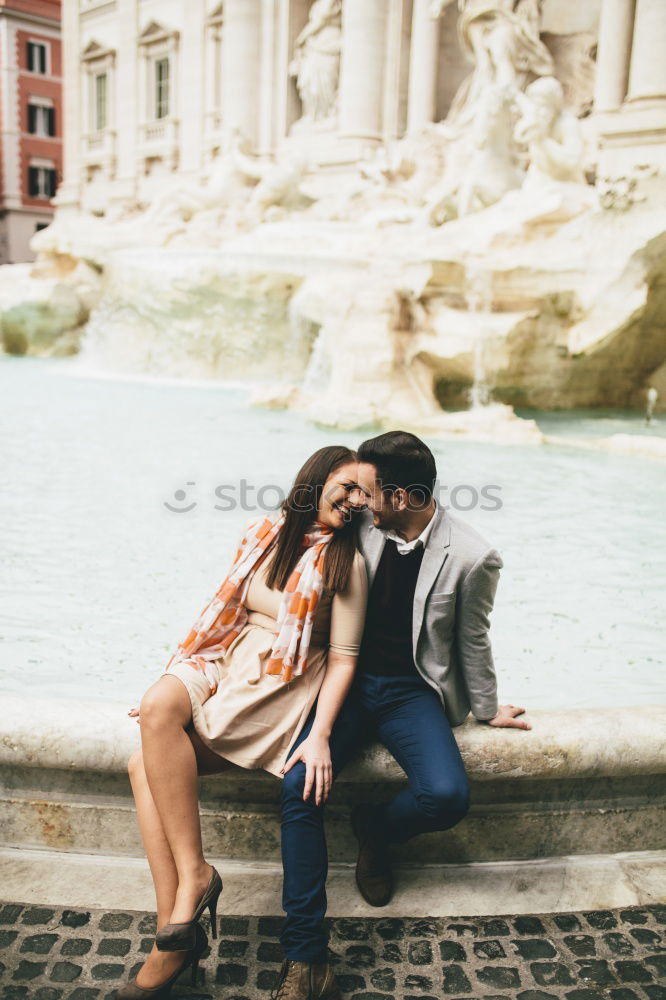 Image, Stock Photo Two happy friends or sisters sitting on the floor