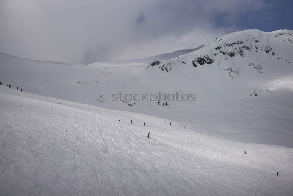 Similar – Foto Bild Spuren im Schnee II