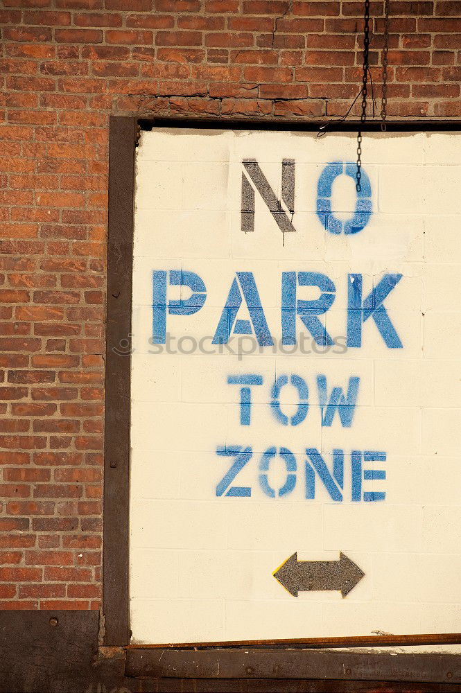 Similar – Image, Stock Photo no parking in nyc.