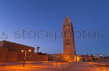 Similar – marrakech Night Moody Town