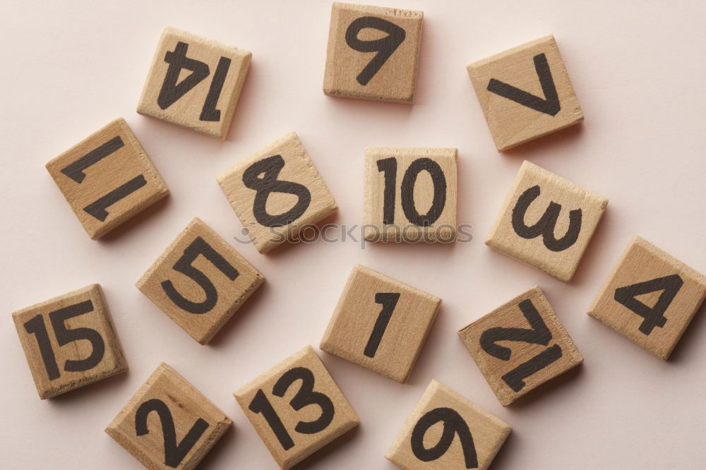 Similar – Image, Stock Photo alphabetical Characters