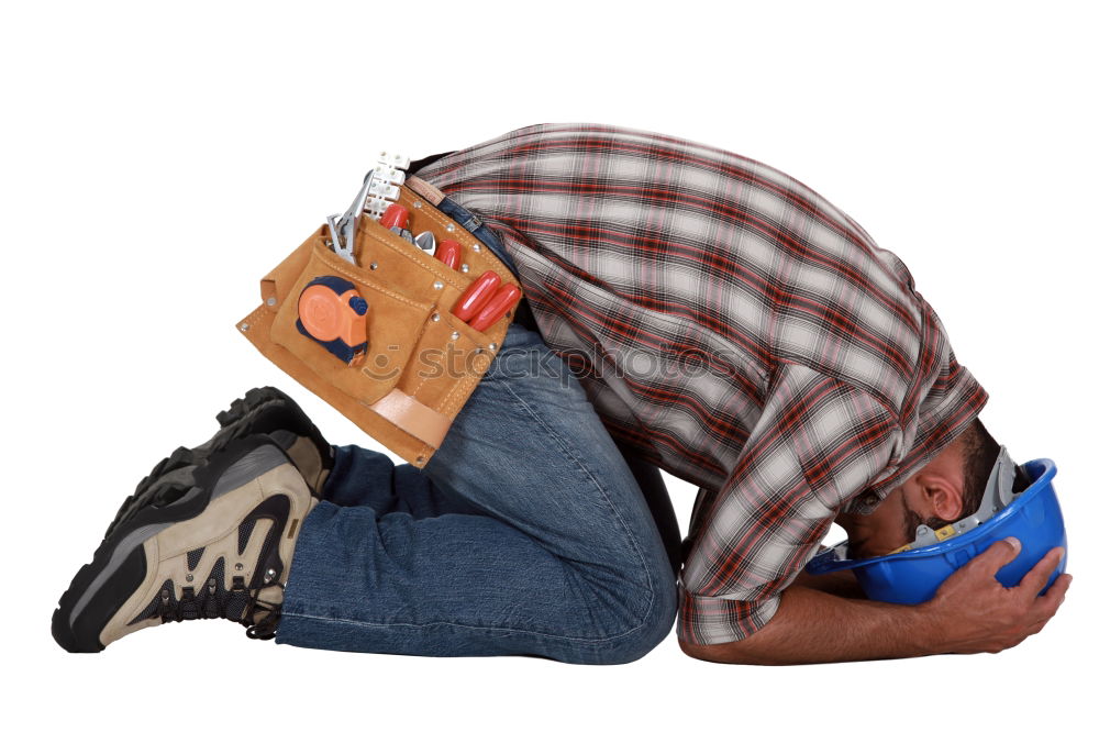 Similar – Image, Stock Photo Young man outdoors wearing VR glasses