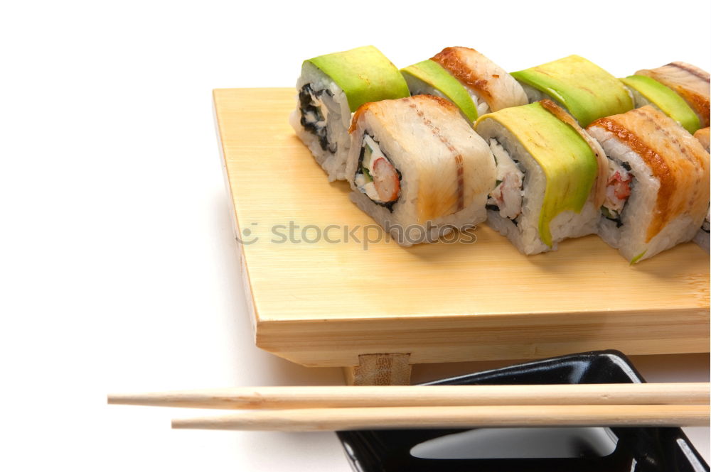 Similar – Sushi maki rolls on a tray