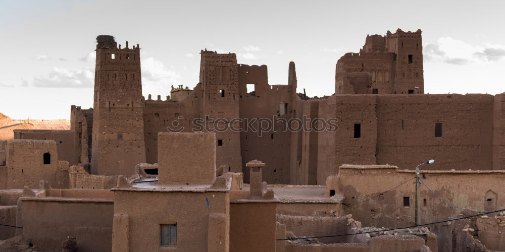 Image, Stock Photo Kasbah in Ouarzazate