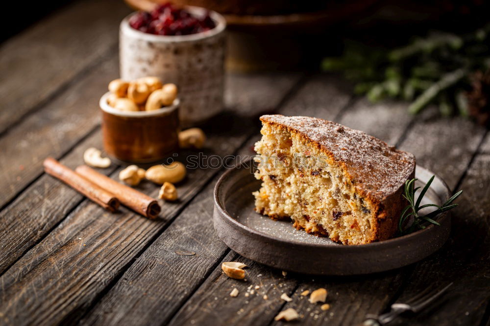 Image, Stock Photo cake with raisins Fruit
