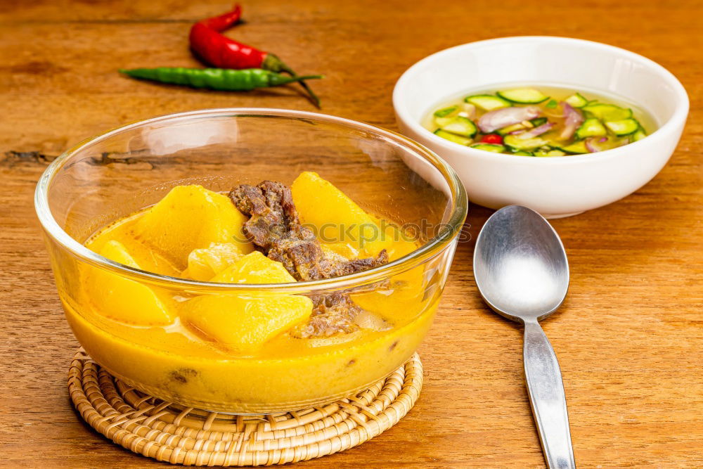 Similar – Image, Stock Photo Homemade apple sauce, jam
