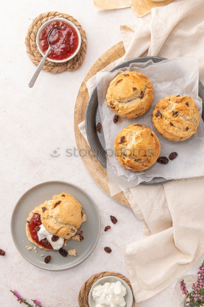 baked profiteroles Food