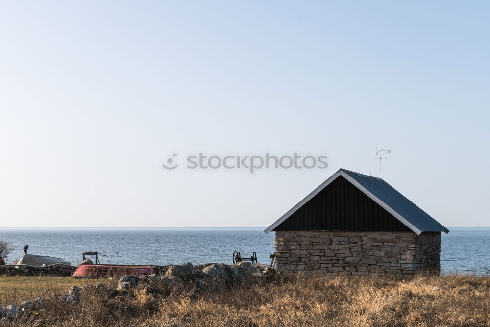 Image, Stock Photo remnants Ocean Building