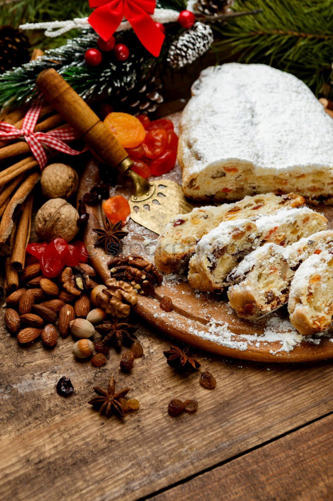 Similar – Image, Stock Photo Cheese with honey and berries