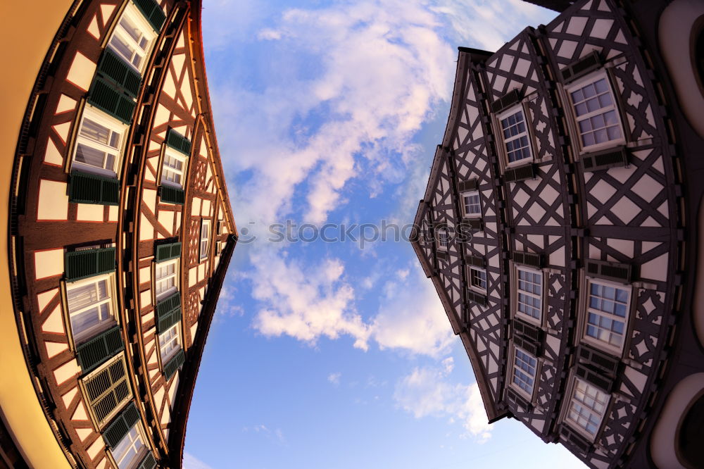 Image, Stock Photo Marburg Downtown Old town