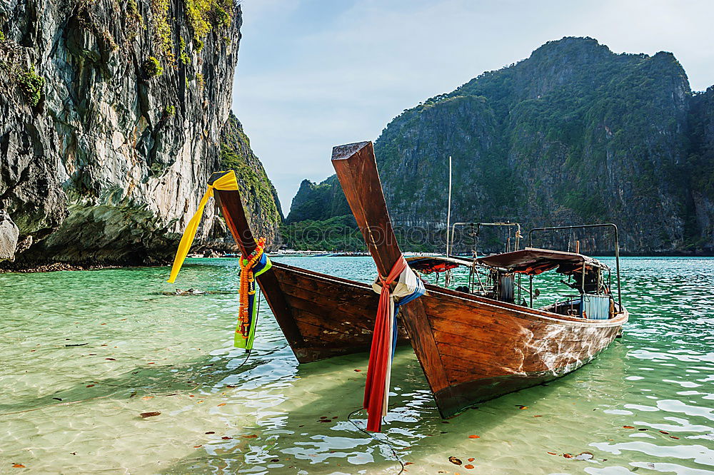 Similar – Image, Stock Photo Andaman Lake Landscape