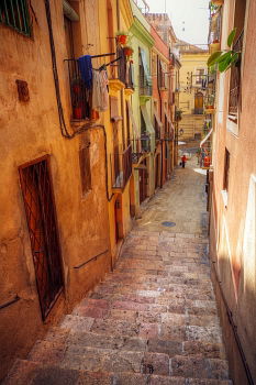 Similar – Alley in Syracuse Italy