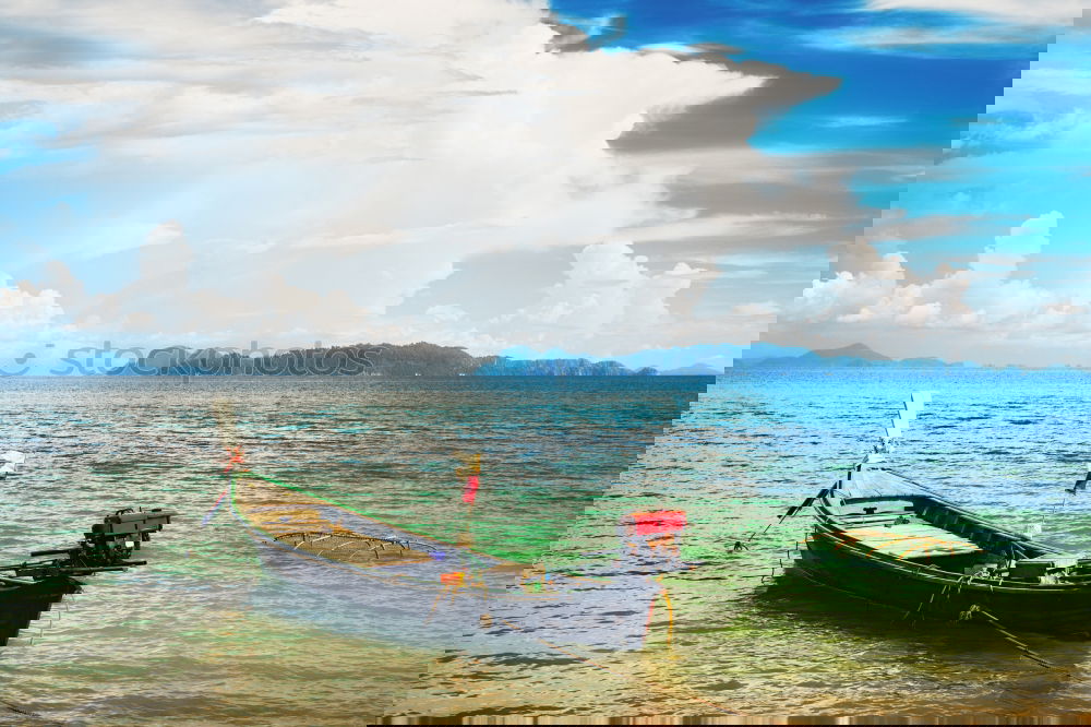 Similar – Image, Stock Photo in longtailboat Thailand