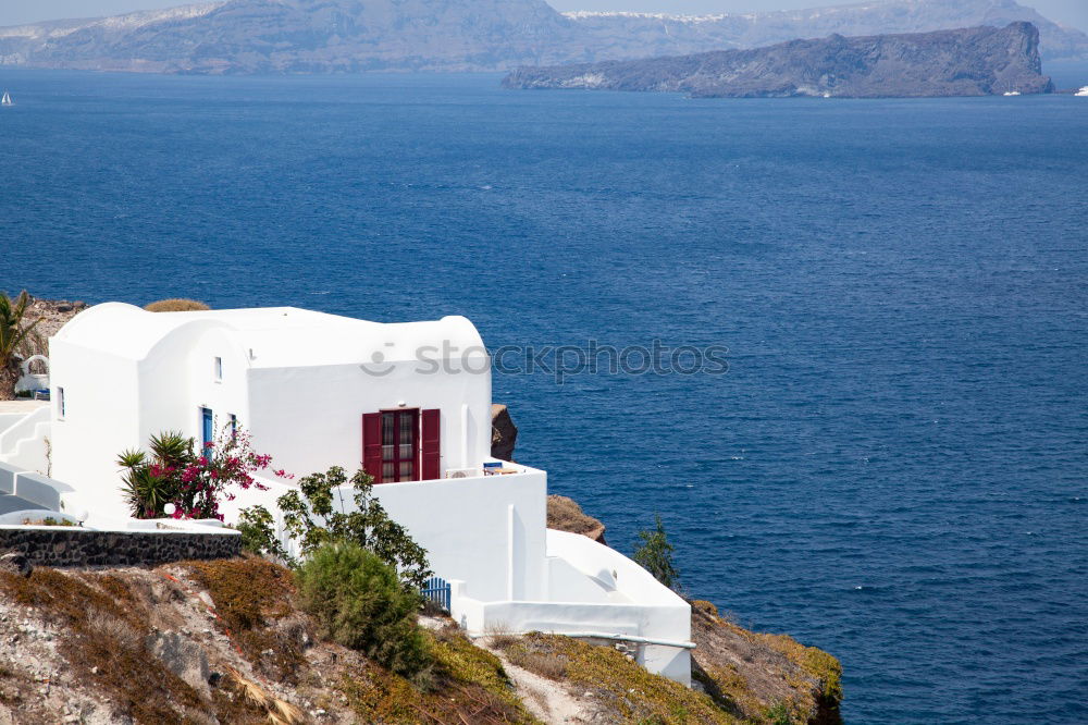 Similar – Church´s dome with a ocean backgroung at Santorini, Greece