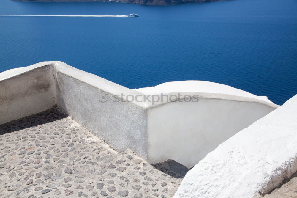 Similar – Church´s dome with a ocean backgroung at Santorini, Greece