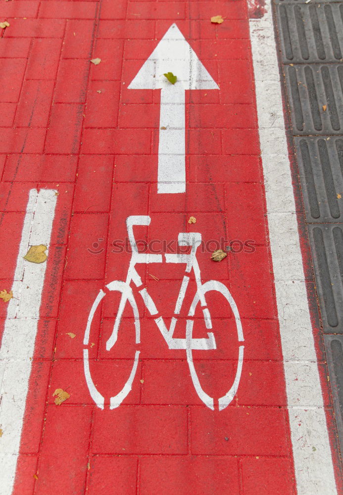 Image, Stock Photo city bike Bicycle Town