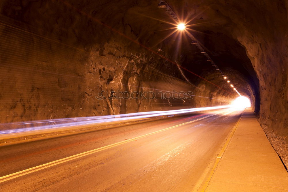 Similar – Foto Bild fluchtweg Tunnel Verkehr