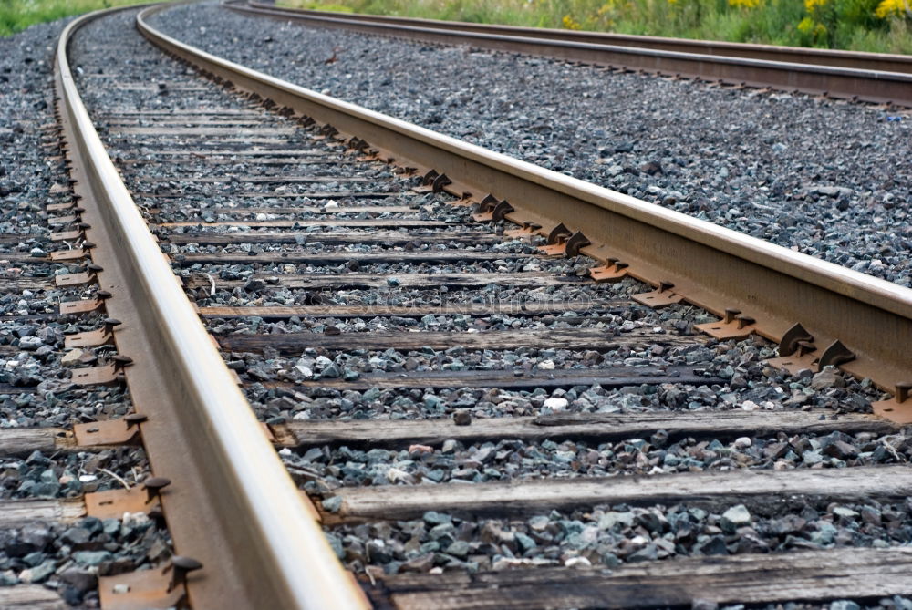 Similar – Schienen Verkehrswege Zug