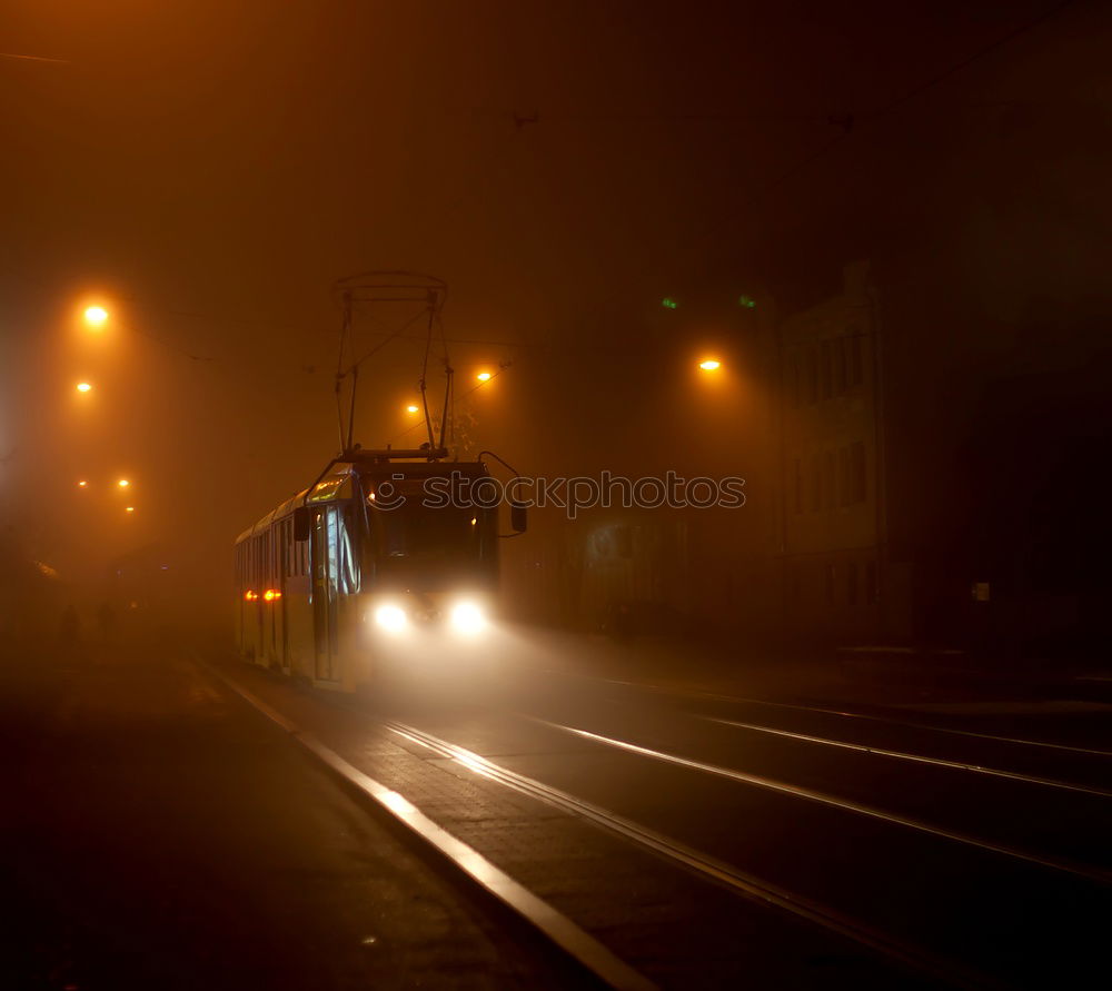 overnight express Tram Fog