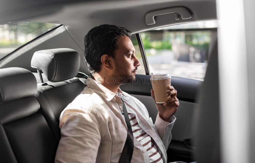 Similar – Image, Stock Photo Young woman in the frontseat of a car