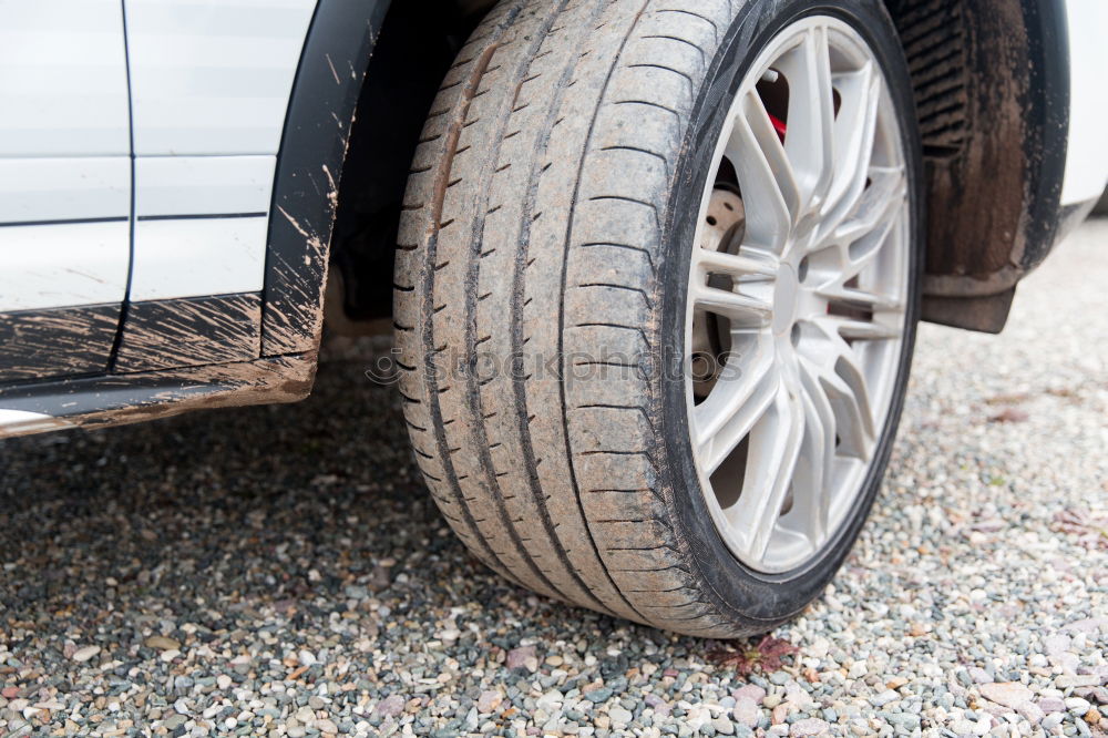 Similar – Image, Stock Photo Broken dark blue car